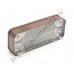 Теплообменник ГВС 14 пл подходит для ARISTON BS, BS II, Matis, Clas, Genus, Egis, Cares, HS 65104333 / CHAFFOTEAUX Alixia, Inoa, Pigma, Talia, Niagara, Urbia 17B1901444