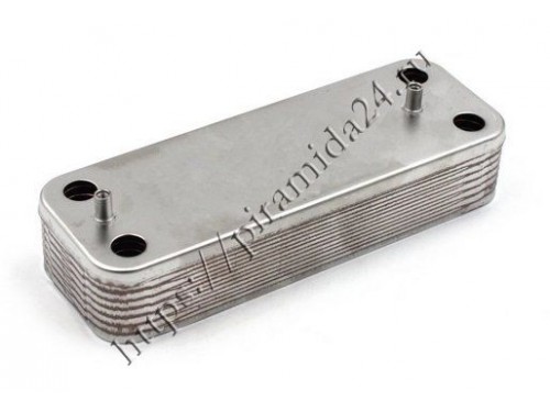 Теплообменник ГВС 14 пл 17B2071400 подходит для BAXI Eco, Duo-tec, CI, Initia, MS, Nuvola / WESTEN Energy 5686680 5653680