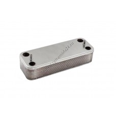 Теплообменник ГВС 17B2071606 подходит для ARISTON Microgenus 998483 / BAXI Eco-3, Initia, Luna, Luna-3MSL, WESTEN Prime, Star / PROTHERM Рысь, Ягуар 0020119605 D003202285 / DEMRAD Aden, Nitron, Solaris, Kalisto Monotermik 16 пл