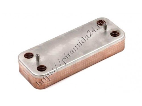 Теплообменник ГВС 12 пл подходит для ARISTON Alteas, BS, Cares, Clas, Egis, Genus, HS, Matis 65104333 / CHAFFOTEAUX Alixia, Talia, Pigma, Niagara Теплообменник ГВС 12 пл подходит для ARISTON Alteas, BS, Cares, Clas, Egis, Genus, HS, Matis 65104333 / CHAFFOTEAUX Alixia, Talia, Pigma, Niagara