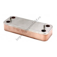 Теплообменник ГВС 17B1901400 подходит для ARISTON Uno 995945 / BERETTA Mynute, City R8036 / BUDERUS Logamax / VIESSMANN Vitopend7825534 / FONDITAL Tahiti / NOVA FLORIDA Pictor 6SCAMPIA01 / ALPENHOFF Gamburg 151001355 / ELECTROLUX Quantum BI1181 122 14 пл