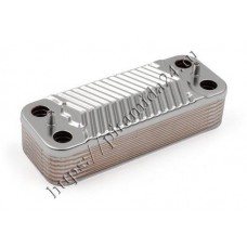 Теплообменник ГВС 16 пл подходит для IMMERGAS Mini, Victrix 1.022220 / NEVA LUX 21000605201100 / VIESSMANN Vitopend, Vitodens 7828745 / TERMET MiniMax Dynamic Z0700.01.20.00