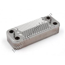 Теплообменник ГВС 14 пл подходит для VIESSMANN Vitopend100-W 7856846 7825533 7825534