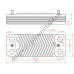 Теплообменник ГВС 14 пл подходит для VIESSMANN Vitopend100-W 7856846 7825533 7825534 Теплообменник ГВС 14 пл подходит для VIESSMANN Vitopend100-W 7856846 7825533 7825534