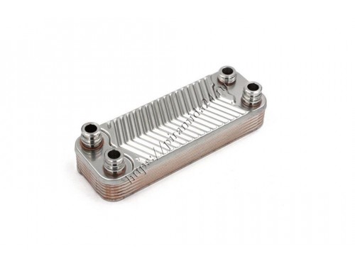 Теплообменник ГВС подходит для VAILLANT Turbomax, Atmomax 065088 12 пл Теплообменник ГВС подходит для VAILLANT Turbomax, Atmomax 065088 12 пл
