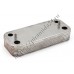 Теплообменник ГВС 12 пл подходит для ARISTON Alteas, BS, Cares, Clas, Egis, Genus, HS, Matis 65104333 / CHAFFOTEAUX Alixia, Talia, Pigma, Niagara