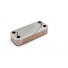 Теплообменник ГВС 17B1901444 подходит для ARISTON BS, BS II, Matis, Clas, Genus, Egis, Cares, HS 65104333 / CHAFFOTEAUX Alixia, Inoa, Pigma, Talia, Niagara, Urbia 16 пл