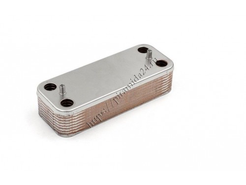Теплообменник ГВС 17B1901444 подходит для ARISTON BS, BS II, Matis, Clas, Genus, Egis, Cares, HS 65104333 / CHAFFOTEAUX Alixia, Inoa, Pigma, Talia, Niagara, Urbia 16 пл Теплообменник ГВС 17B1901444 подходит для ARISTON BS, BS II, Matis, Clas, Genus, Egis, Cares, HS 65104333 / CHAFFOTEAUX Alixia, Inoa, Pigma, Talia, Niagara, Urbia 16 пл