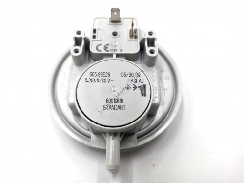 Реле давления дыма 105/90 Pa подходит для PROTHERM Гепард 0020211588 (с 2015 года) / SAUNIER DUVAL Themaclassic (c 2015 года)