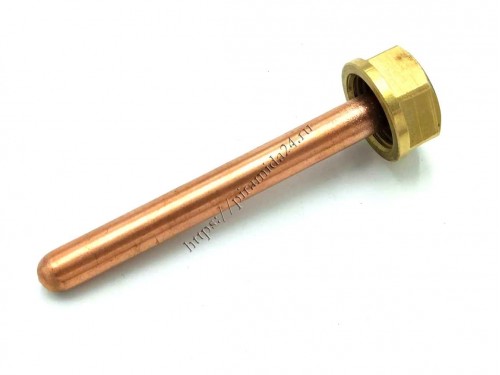 Стакан медный 10x107 с внутренней резьбой